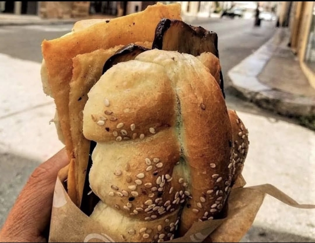 Panino con le Panelle